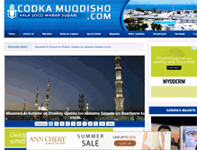 Tablet Screenshot of codkamuqdisho.com